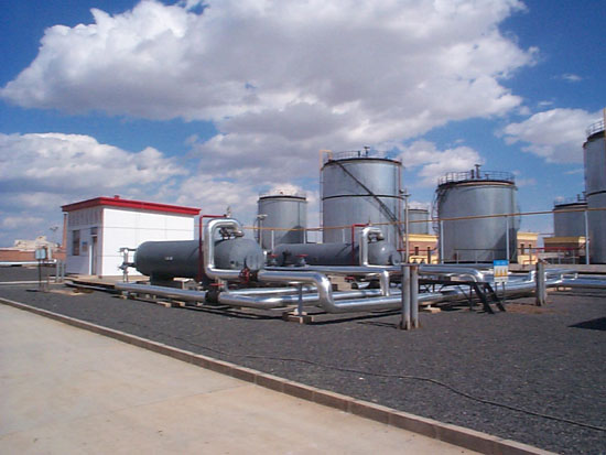 針形管換熱器應用現(xiàn)場