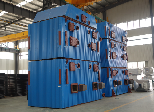 車(chē)間生產(chǎn)的礦熱爐余熱鍋爐