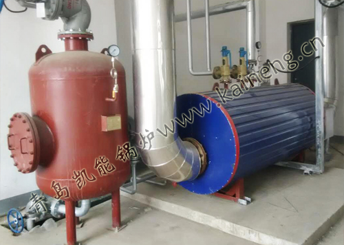 凱能發(fā)電機(jī)組余熱鍋爐現(xiàn)場(chǎng)