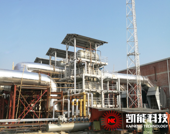 發(fā)電機(jī)組余熱鍋爐項(xiàng)目現(xiàn)場(chǎng)