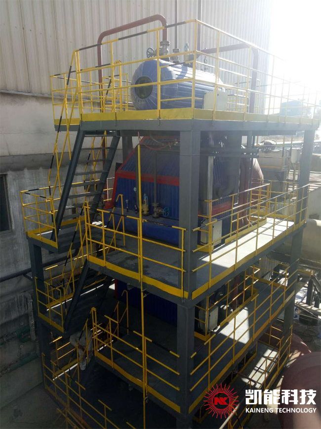 玻璃窯爐余熱鍋爐項(xiàng)目安裝現(xiàn)場