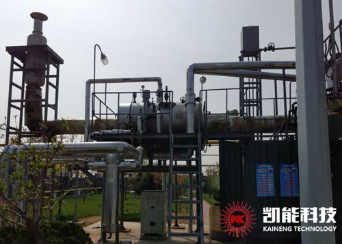發(fā)電機組廢氣余熱利用項目現(xiàn)場