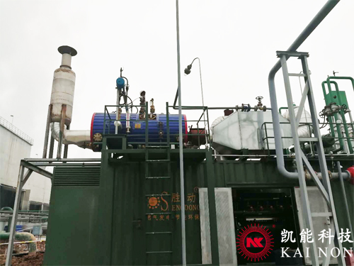 凱能發(fā)電機組余熱鍋爐項目