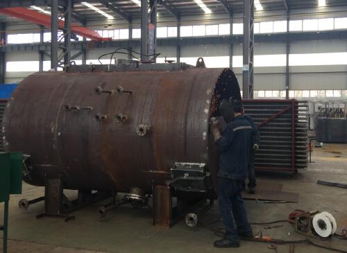 余熱鍋爐車間制造焊接