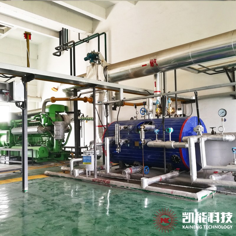 發(fā)電機組余熱鍋爐項目現(xiàn)場