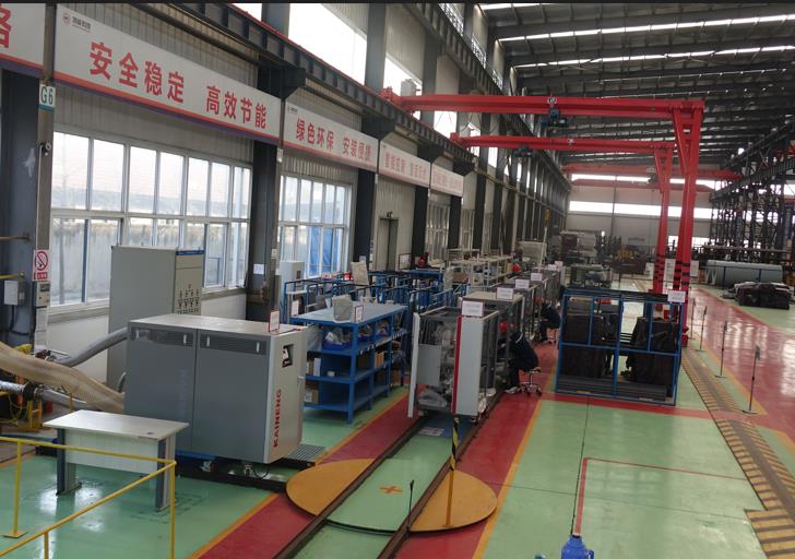 智慧燃氣鍋爐自動化生產(chǎn)線