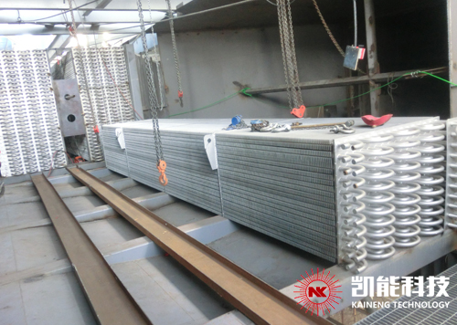 電廠低溫省煤器項目現(xiàn)場