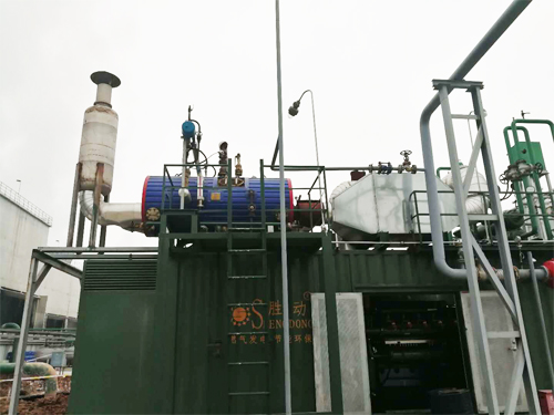 陜西長(zhǎng)青能源600KW燃?xì)獍l(fā)電機(jī)組余熱利用項(xiàng)目