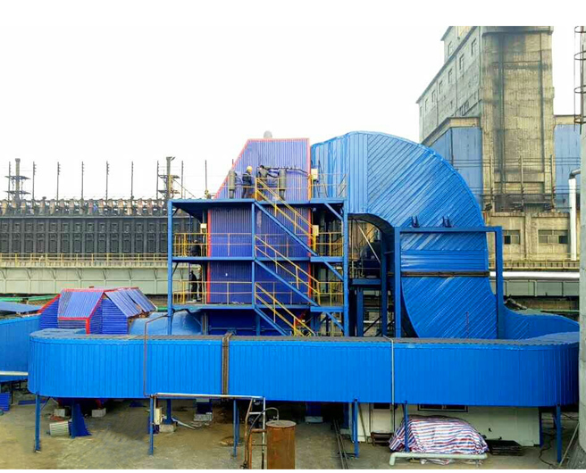 150萬(wàn)噸焦化爐余熱鍋爐